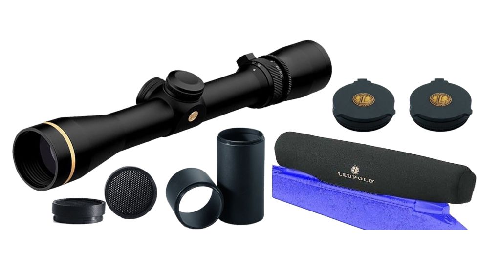 Leupold VX-3i 3.5-10x50mm CDS Matte Duplex 170688 w/ Objective and Eyepiece Cover &amp; Anti-Reflective Device &amp; 2.5in Sunshade &amp; Scope Cover