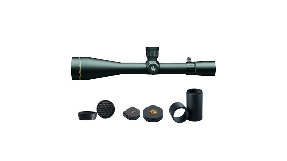 Leupold VX-3i LRP 8.5-25x50mm Side Focus TMR 172346 w/ Objective and Eyepiece Cover &amp; Anti-Reflective Device &amp; 2.5in Sunshade