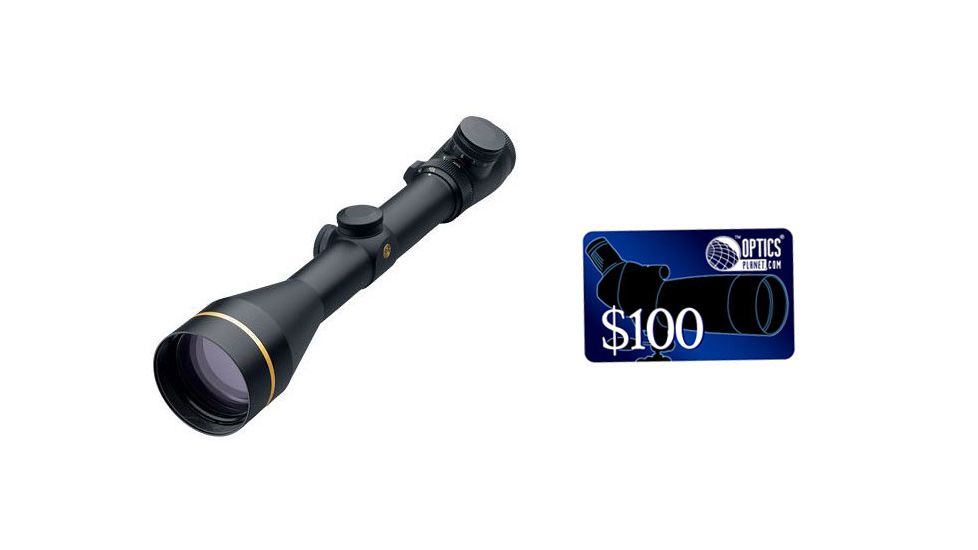 Leupold VX-3 3.5-10x50mm 30mm Matte Rifle Scope Illum. Boone &amp; Crockett Reticle 67580, FREE 100 OpticsPlanet E-Gift Certificate