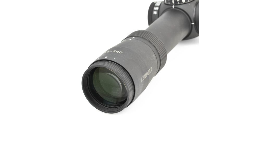 Leupold VX-5HD 3-15x44mm Rifle Scope, 30 mm Tube, Second Focal Plane, Black, Matte, Non-Illuminated Duplex Reticle, MOA Adjustment, 171714