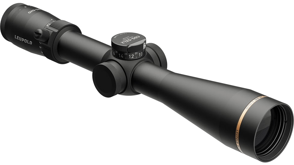 Leupold VX-5HD Gen 2 3-15x44mm 30mm Tube Riflescope, Second Focal Plane, CDS-SZL2 Side Focus Illum. FireDot Duplex Reticle, Black, 183850