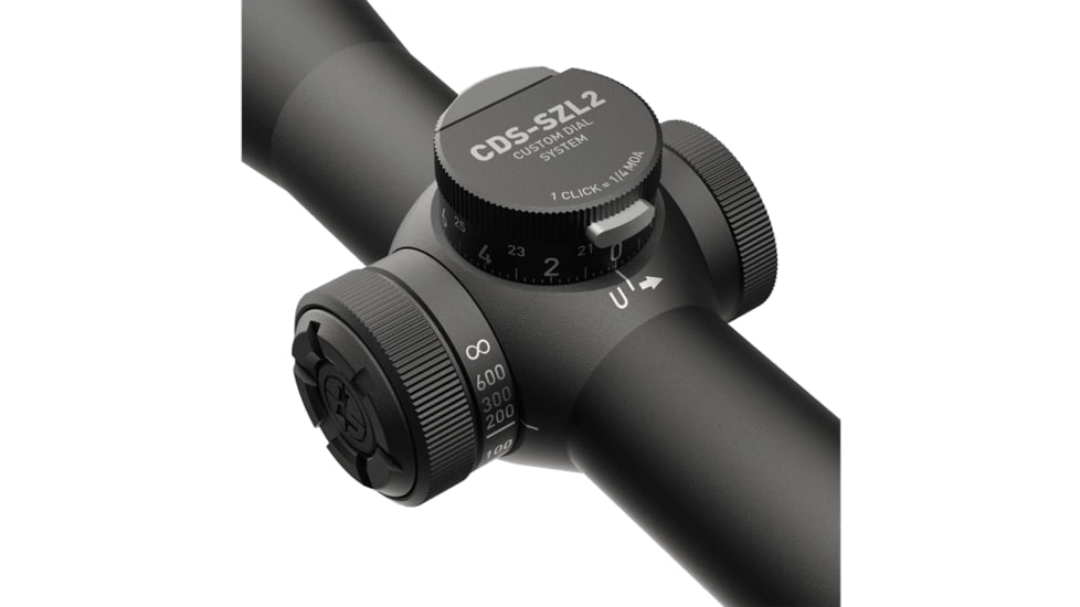 Leupold VX-5HD Gen 2 3-15x44mm 30mm Tube Riflescope, Second Focal Plane, CDS-SZL2 Side Focus Illum. FireDot Duplex Reticle, Black, 183850