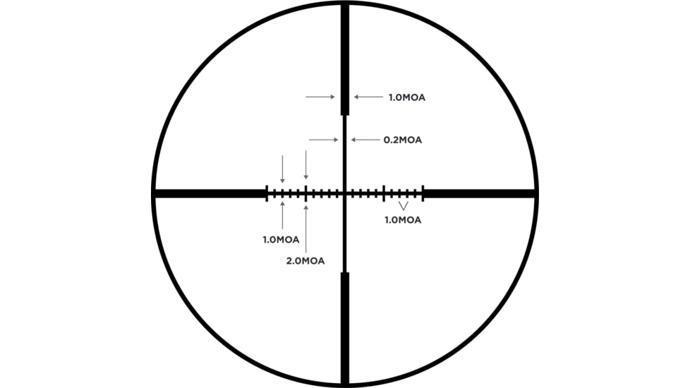Leupold VX-5HD Gen 2 3-15x44mm 30mm Tube Riflescope, Second Focal Plane, CDS-SZL2 Side Focus Wind-Plex Reticle, Black, 183851