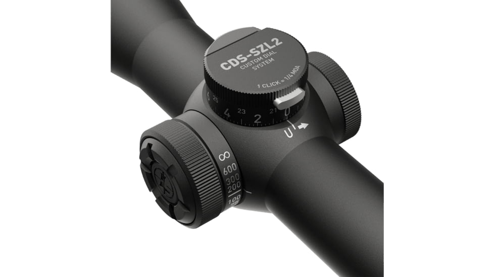 Leupold VX-5HD Gen 2 3-15x56mm 30mm Tube Riflescope, Second Focal Plane, CDS-SZL2 Side Focus Illum. FireDot Twilight Hunter Reticle, Black, 183855