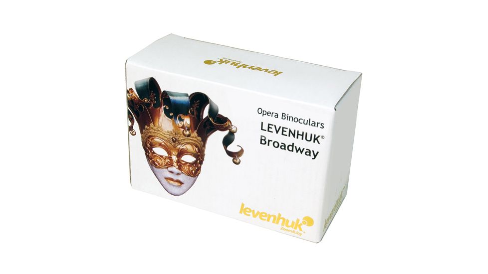 Levenhuk Broadway 325N Opera Glasses, White, Medium 17785