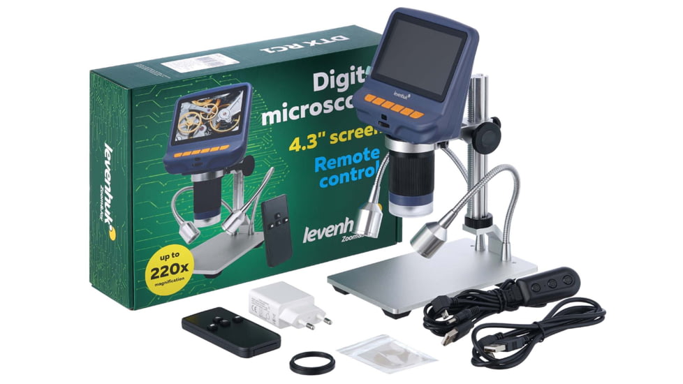 Levenhuk DTX RC 1 Remote Controlled 3-220x Microscope 76821