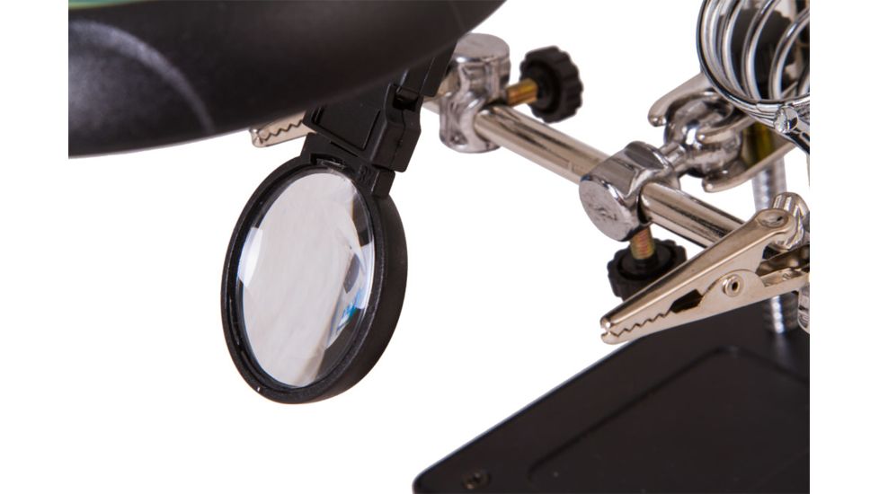Levenhuk Zeno Desk D11 Magnifier, Black/Silver, Medium 70445