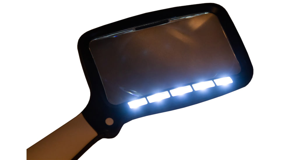 Levenhuk Zeno Read ZR16 Magnifier, Black/White, Small, 74100