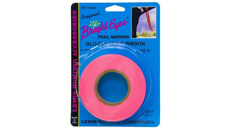 Lewis Glo Trail Ribbon, Pink GTR