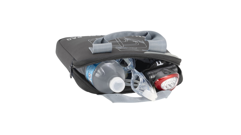 Lewis N. Clark 18in Heavy-Duty Duffel with Neoprene Gear Bag, Dark Gray, 9018GRY