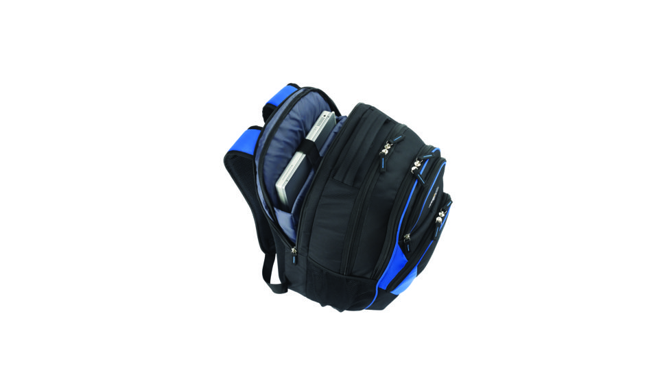 Lewis N Clark Day Pack, Black Blue 9114