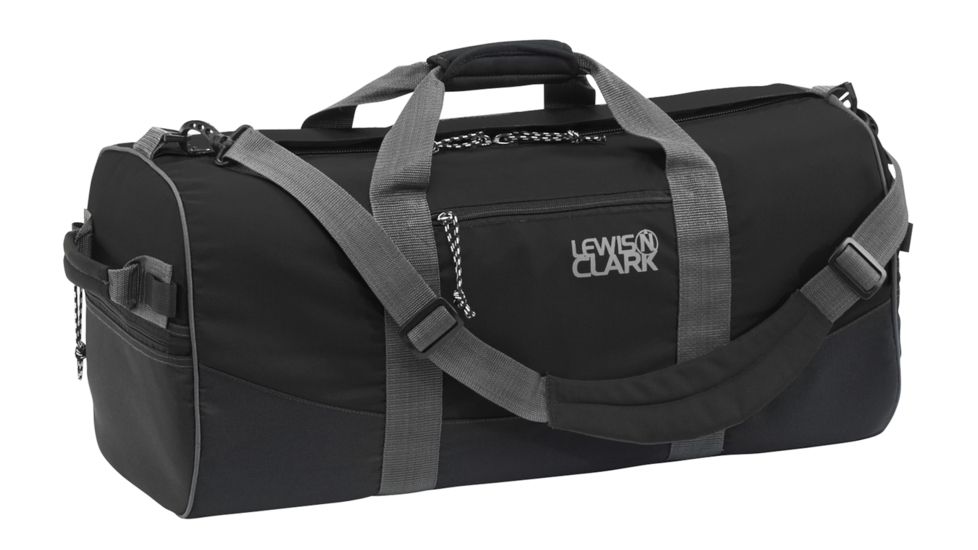Lewis N Clark Duffel Bag, 14inx36in, Black 93204BLK