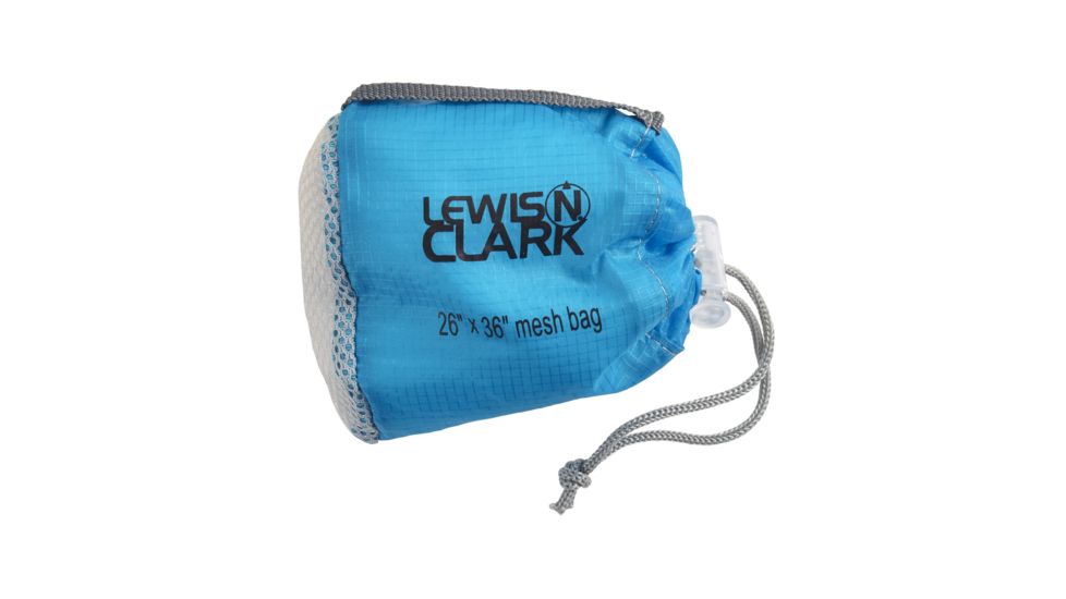 Lewis N Clark ElectroLight Silnylon Mesh Bag,12x18in,Bright Blue 1115BLU