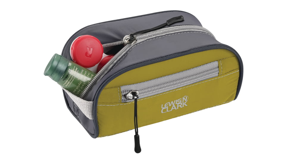 Lewis N Clark FeatherLight Toiletry Bag, Small, Pear 1830PER