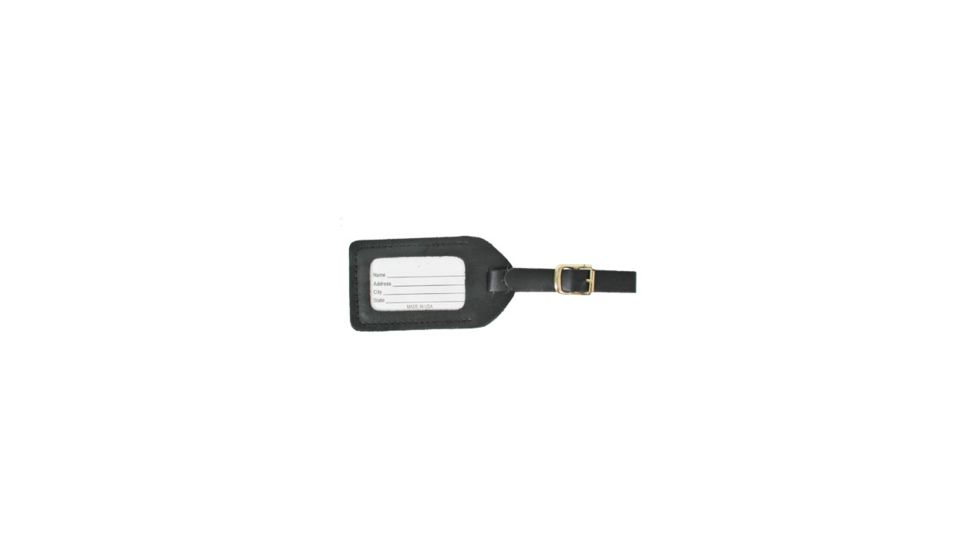 Lewis N Clark Luggage Tag Sm Black ID11HT
