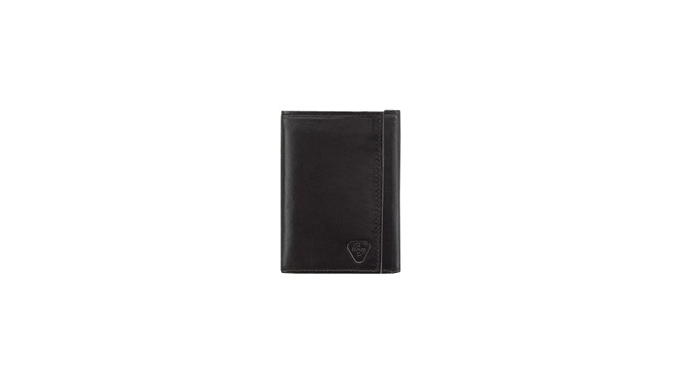 Lewis N Clark RFID Leather Tri-fold Wallet, Black 930BLK