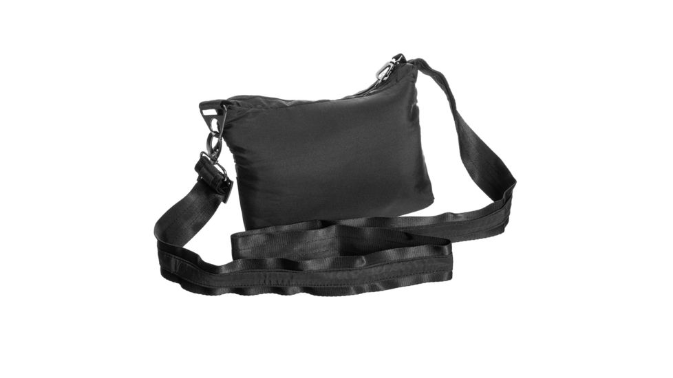 Lewis N. Clark Secura Classic Anti-Theft Slim Crossbody, Black, One Size, 3021BLK