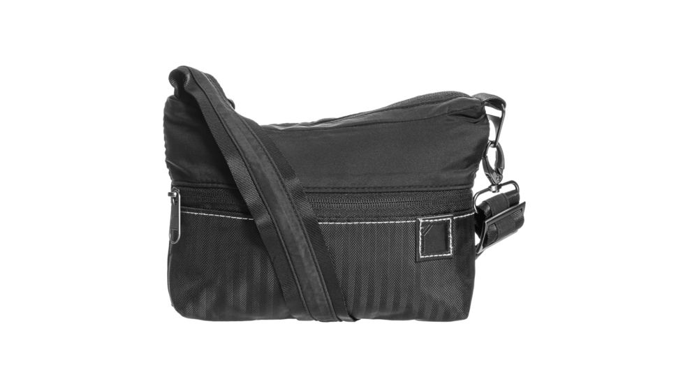 Lewis N. Clark Secura Classic Anti-Theft Slim Crossbody, Black, One Size, 3021BLK