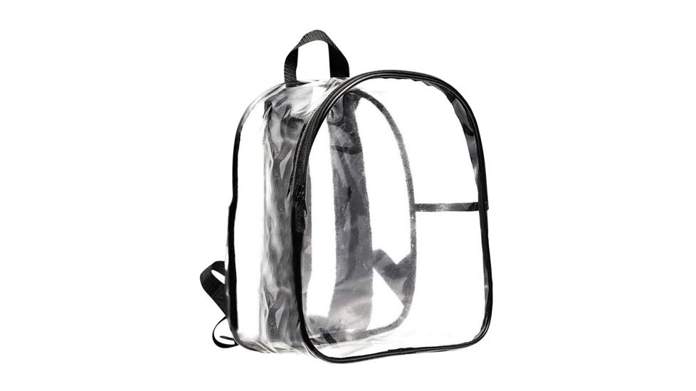 Lewis N. Clark Stadium Backpack, Clear, Clear, 4483