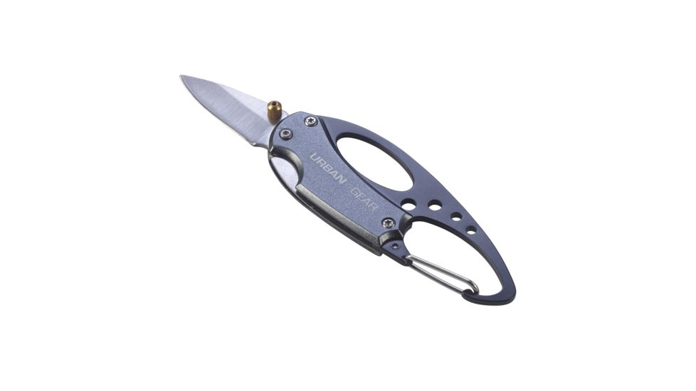 Lewis N Clark UrbanGear Clipknife,1.375in Stainless Steel UT113