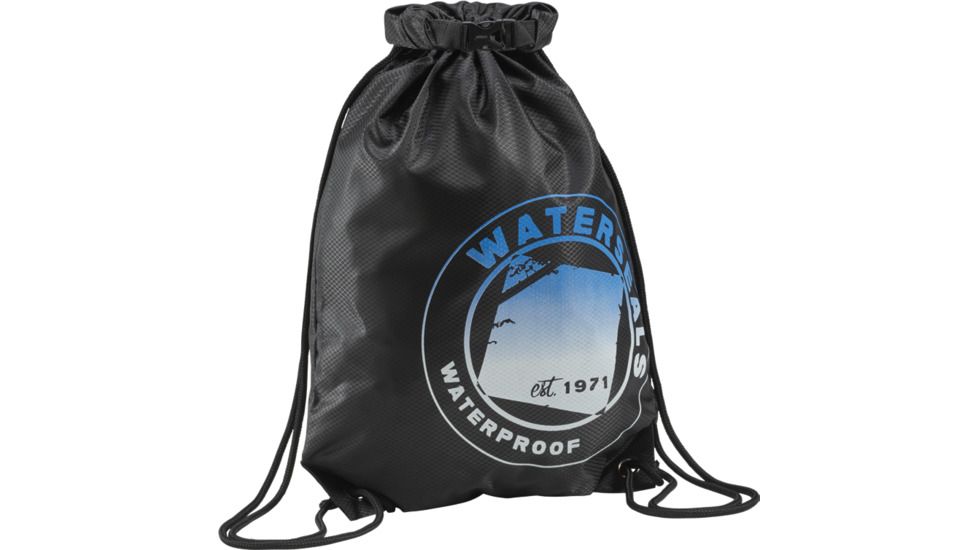 Lewis N. Clark WaterSeals Cinch Backpack, Black, 94677BLK