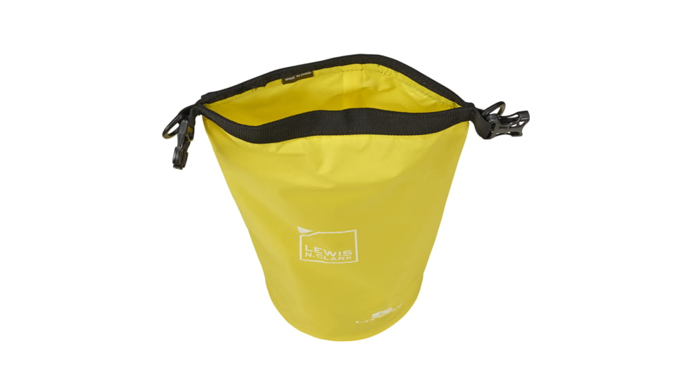 Lewis N. Clark WaterSeals Dry Bag, 5L, Yellow, 94805YEL