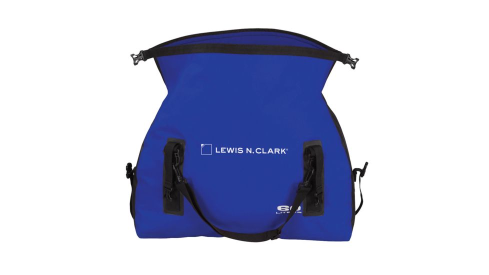 Lewis N. Clark WaterSeals Duffel, 60L, Blue, 94155