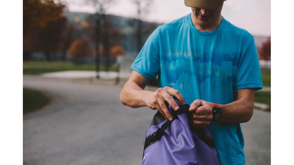 Lewis N. Clark WaterSeals Duffel, 60L, Blue, 94155