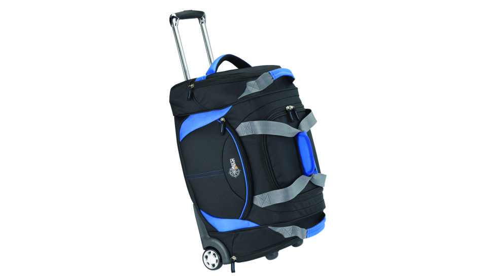 Lewis N Clark Wheeled Cargo Bag, 27in, Black Blue 9144