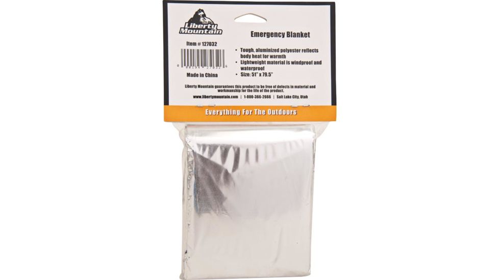Liberty Mountain Lm Emergency Blanket 3805