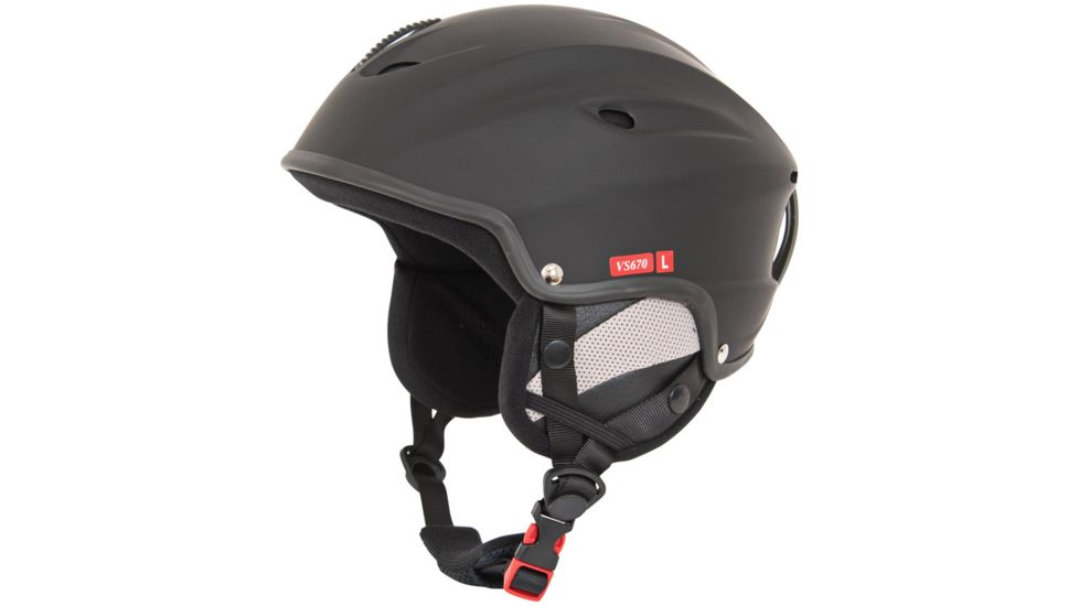 Liberty Mountain Winter Sports Helmet Xl Black VS670-XL-MATT BLACK