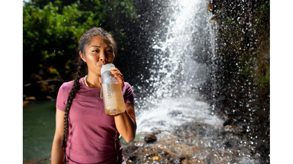 LifeStraw Go Water Filter, Clear, LSG201CL08