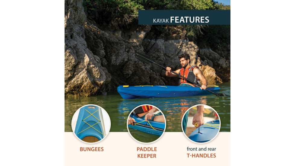 Lifetime Products Charger 100 Sit-Inside Kayak