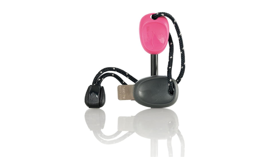 Light My Fire FireSteel Scout, Glow in the Dark, Fuchsia, Fuchsia S-P-GDFSSC-Fuchsia