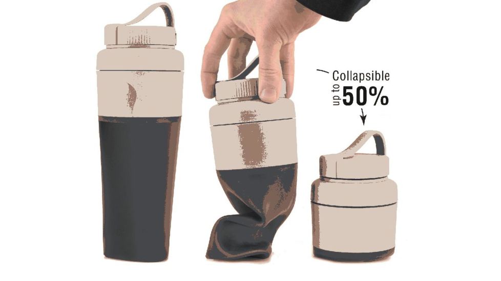Pack-up Bottle-Cyan