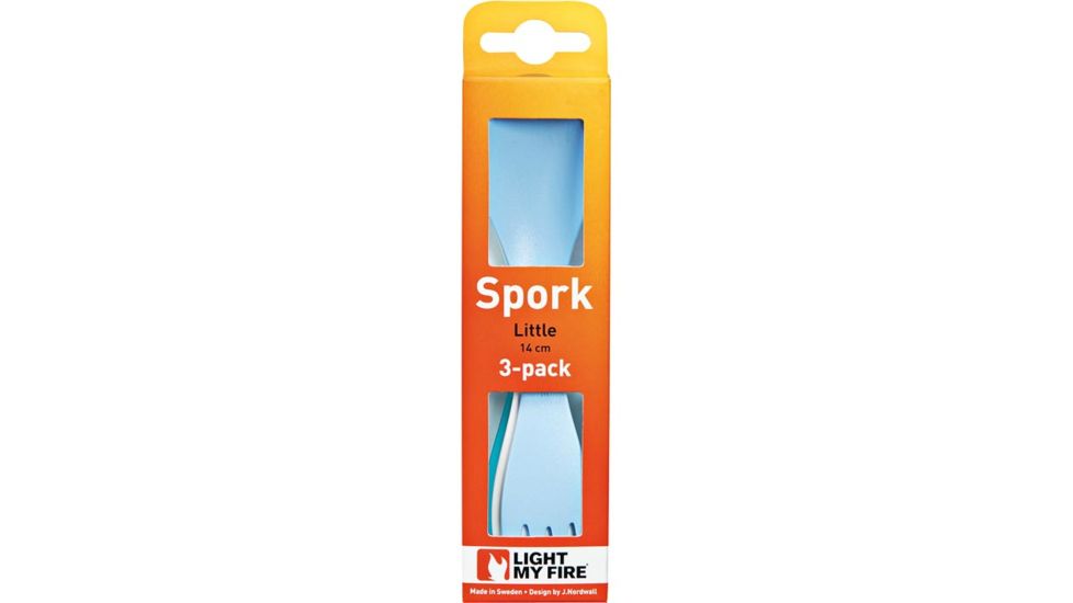 Light My Fire Spork Little - 3 Pk Blue S-SP-LITTLE-BLIS-T-B