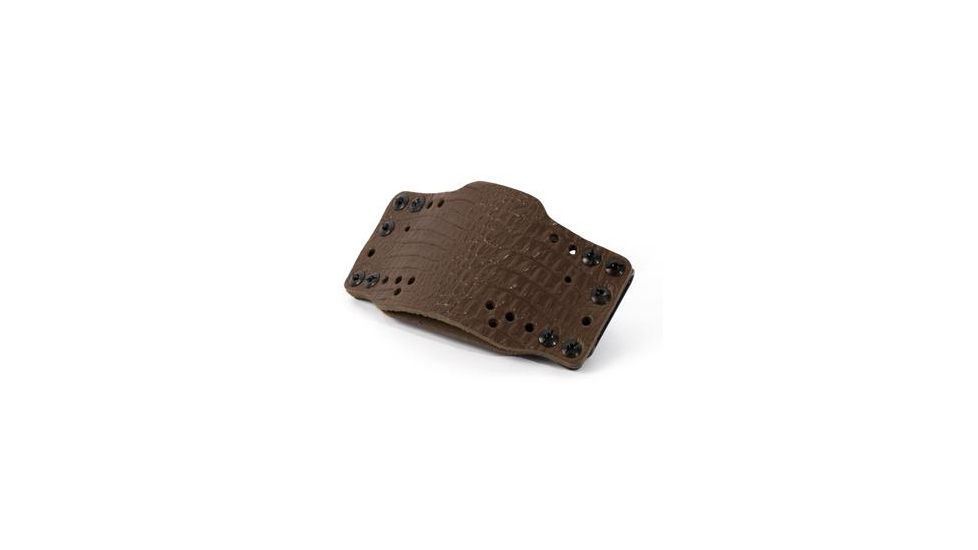 Limbsaver CrossTech Leather Holster w/ Customization, Clip-On, Dark Brown, 12542