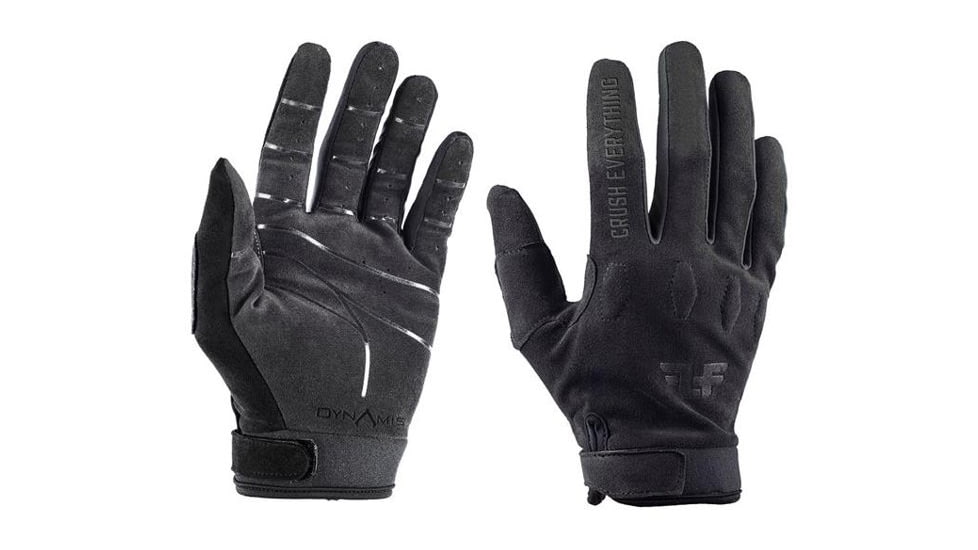 Line of Fire Gauntlet Precision Touch Screen Gloves, Black, Large, 2-TS-GPG-BLK-LG