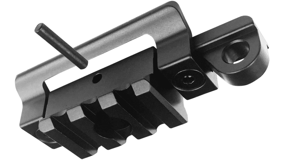 Lion Gears AS-S2W03SS Swivel Stud/Picatinny Rail Adaptor W/Integrated Sling Loop, Black, Medium, AS-S2W03SS