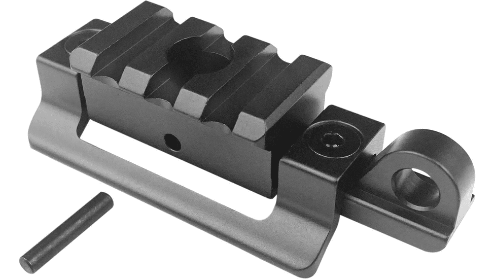 Lion Gears AS-S2W03SS Swivel Stud/Picatinny Rail Adaptor W/Integrated Sling Loop, Black, Medium, AS-S2W03SS