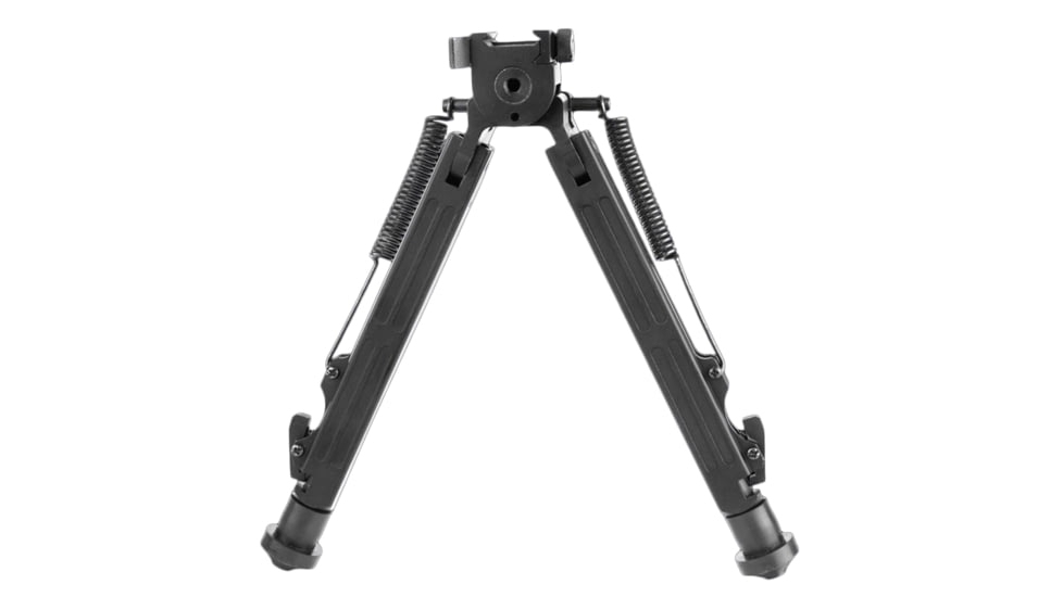 Lion Gears Scout-Pod Cuboid Tactical Spring-Lock Folding Bi-pods with Integrated Picatinny/Weaver Mounting Deck, 8.5in - 12.5in, LG-SP-SC08