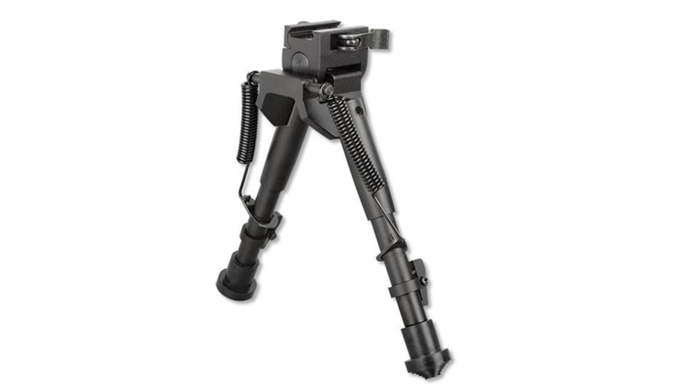 Lion Gears Scout-Pod Tactical Spring-Lock Folding Bi-pods with Integrated Picatinny/Weaver Mounting Deck, 7.3in - 9in, LG-SP SL07