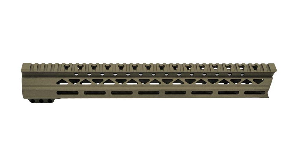 Live Free Armory LF308 AR-10 Handguard 15in, Burnt Bronze, LF308MS50044F