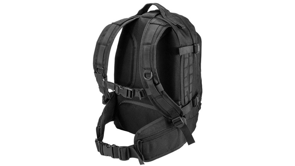 Loaded Gear GX-500 Crossover Utility Backpack, Padded Laptop Sleeve, Side Compression Straps, Black, 7.08 x 10 x 17.72 In BI12612