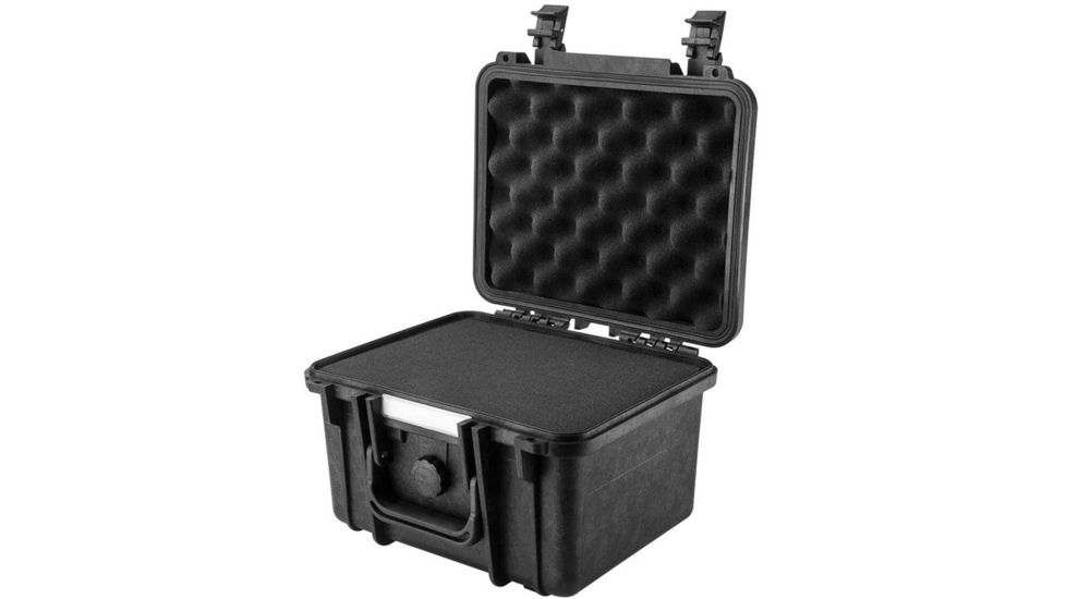 Loaded Gear HD-150 WP Protective Hard Case w/ Foam Padding, 2 Padlock Mounting Points, Black BH12560