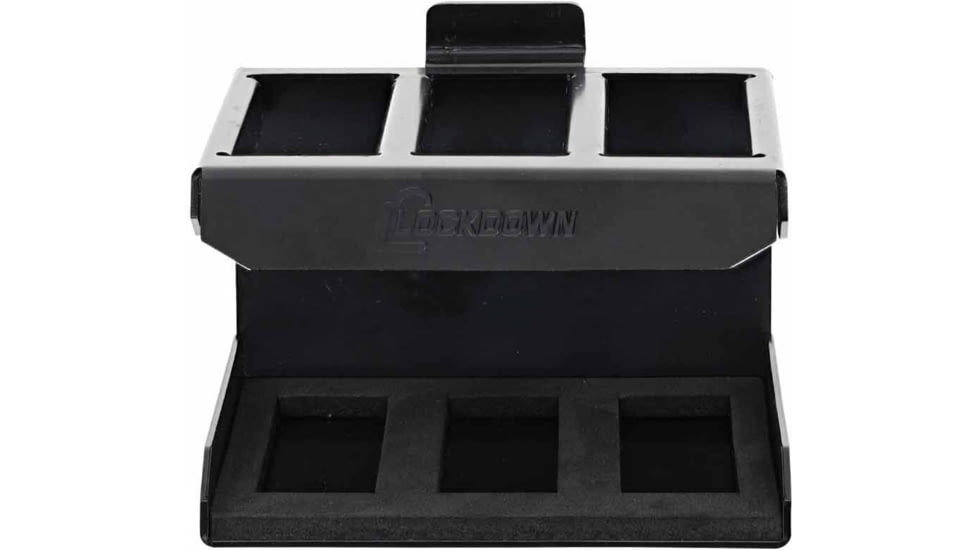 Lockdown SecureWall AR-15 Mag Rack, Black, 1204861