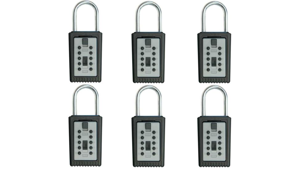 LockState KeyDock Lock Box, 6 PK LS-KD100-6