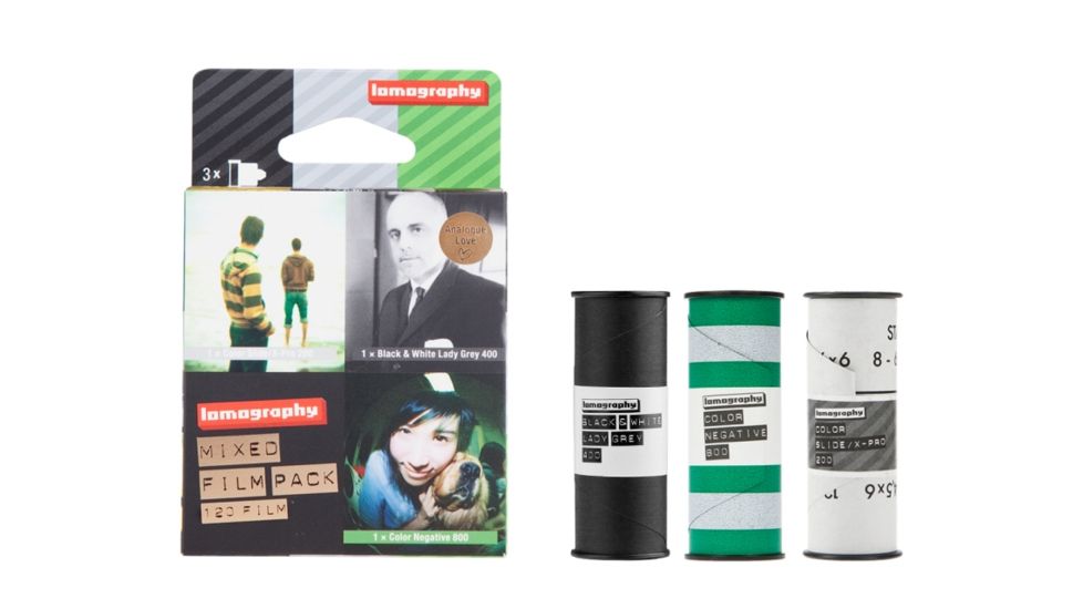 Lomography 120 Mixed Film 3pcs, Box w/ Film 687