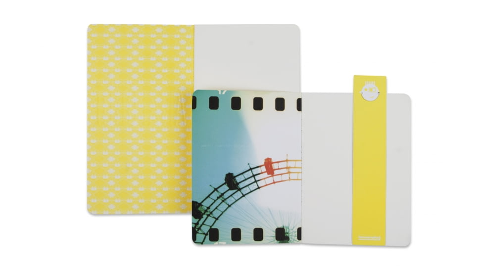 Lomography ChapBook - Set 3, grey andyellow 222
