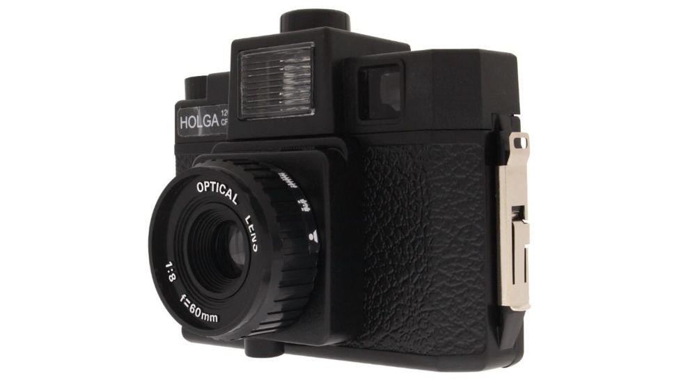 Lomography Color Flash Holga Camera Starter Kit, Green w/ 120 Medium Format Film, Color Flash 827